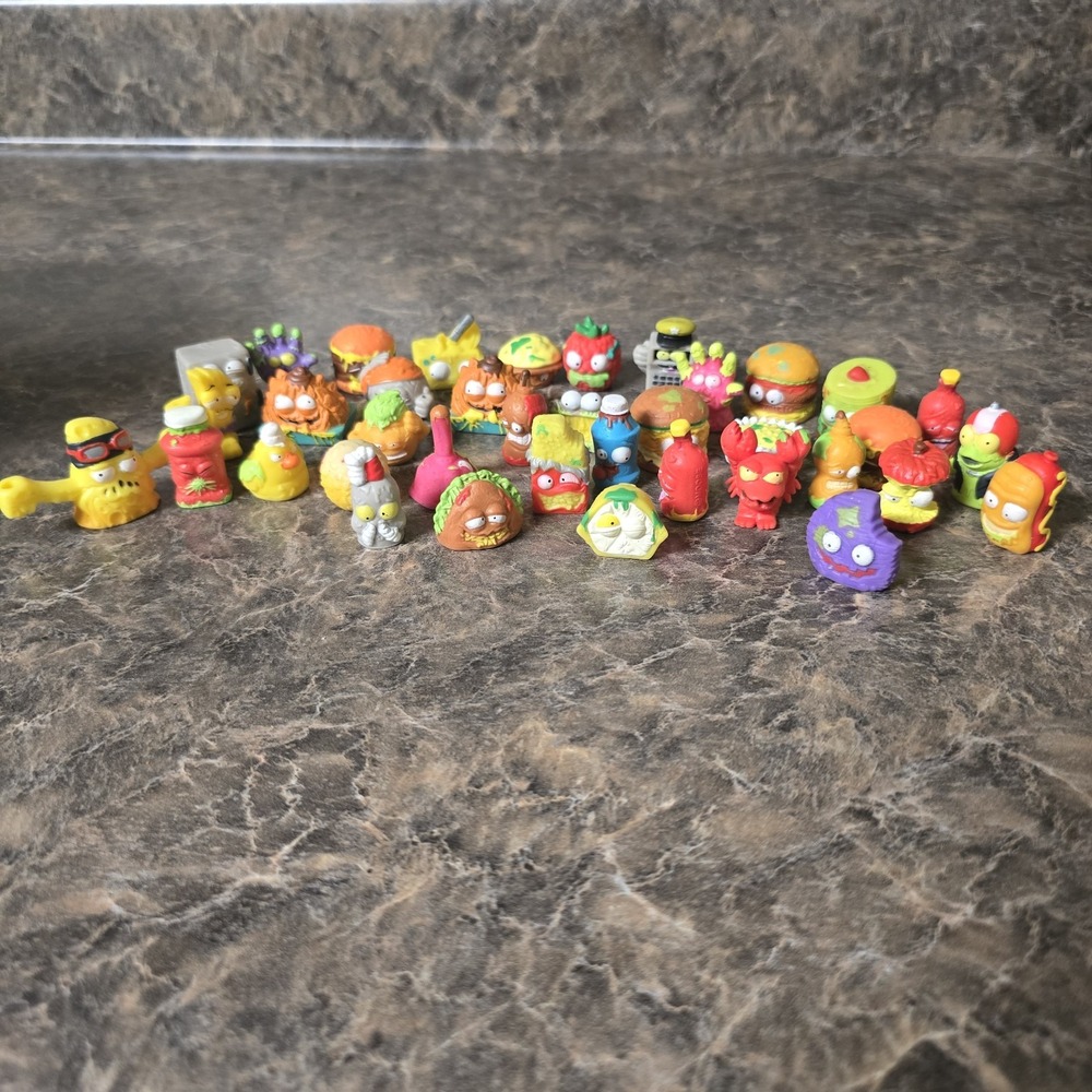 The Grossery Gang Lot 37 Moose Toys Mini Figures Mixed Series Food Collectibles